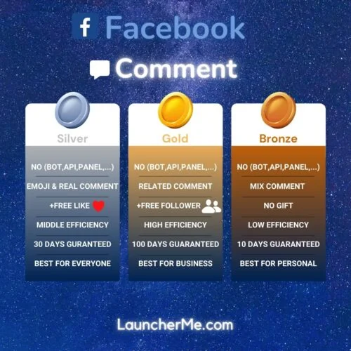 Buy Facebook Comments Plan Chart Launcher Me